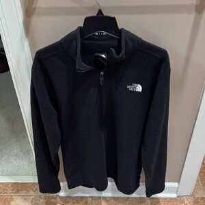 The North Face Men's Black Quarter Zip Sweater